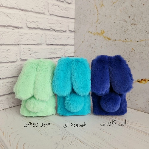 قاب خرگوشی پشمالو گوشی شیائومی Mi Note 10 / CC9 Pro به همراه بند